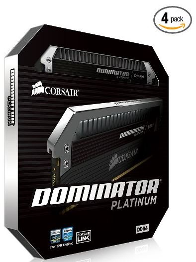 Corsair Dominator Platinum Series 16GB 4 x 4 GB DDR4 2800MHz PC4 2800