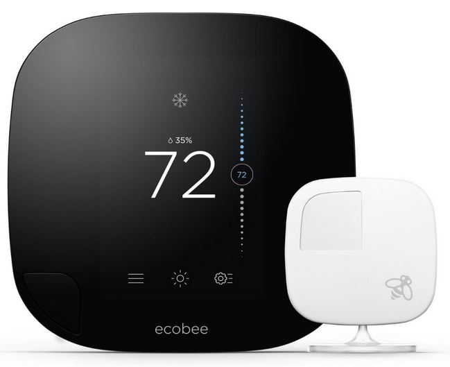Ecobee3 Wi-Fi Thermostat with Remote Sensor