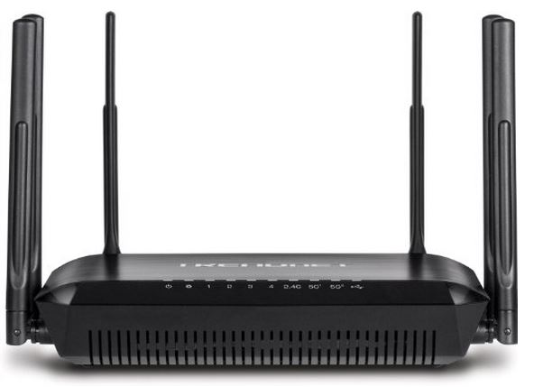 TRENDnet AC3200 Tri Band Wireless Router TEW-828DRU front