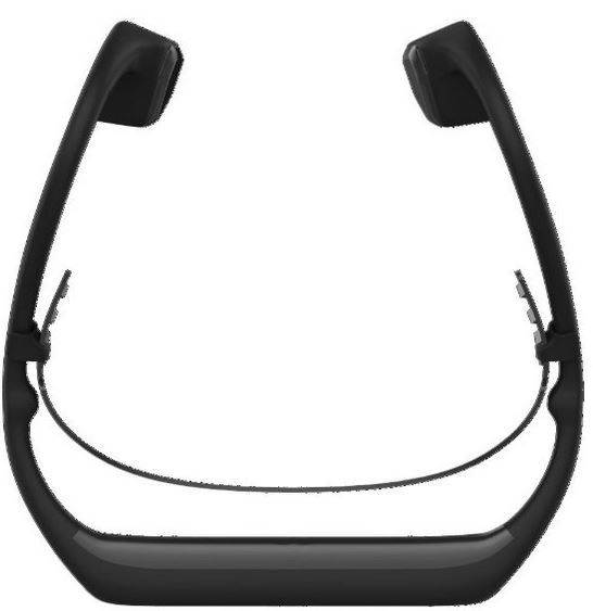 Damson Audio DAHB01BK Headbones Bone Conduction Headphones