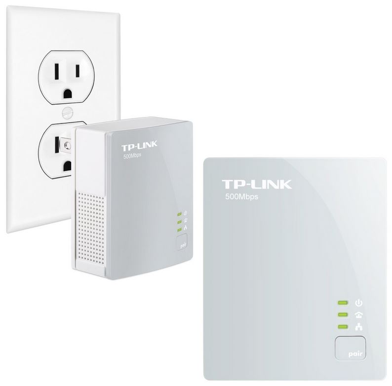 TP-LINK TL-PA4010KIT AV500 Nano Powerline Adapter Starter Kit