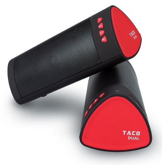 iDeaUSA TACO Dual Boombox Wireless Speakers