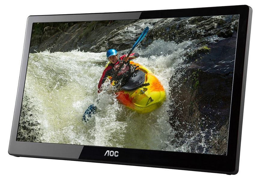 AOC e1659Fwux 16-Inch Portable LED Monitor