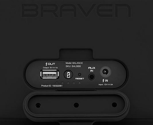 Braven Balance Wireless Speaker for Smartphones