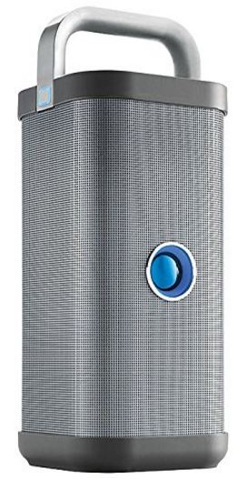 Brookstone Big Blue Party Indoor-Outdoor Bluetooth Speaker