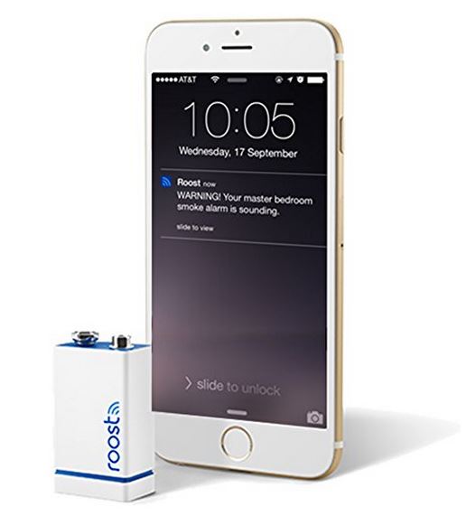 Roost Smart WiFi Battery for Smoke Alarms
