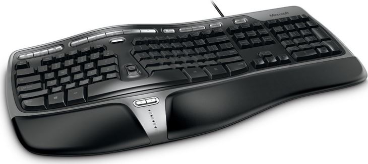 microsoft ergonomic keyboard with mac