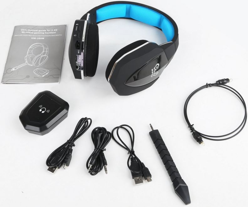 Review of the HUHD HW-398M Wireless Gaming Headset