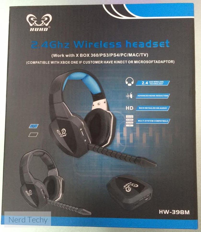 Review of the HUHD HW-398M Wireless Gaming Headset