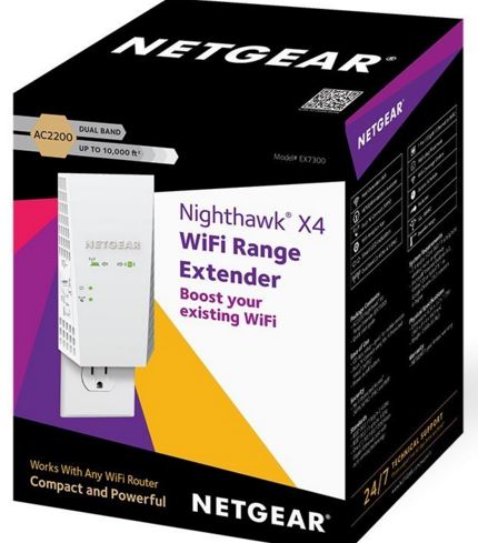 NETGEAR Nighthawk X4 EX7300 AC2200 Range Extender