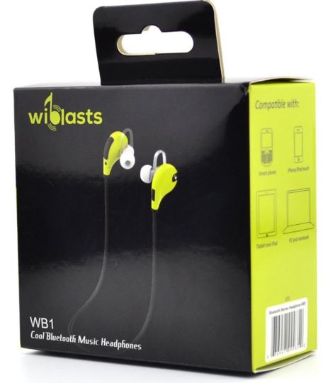 WiBlasts Bluetooth Headphones