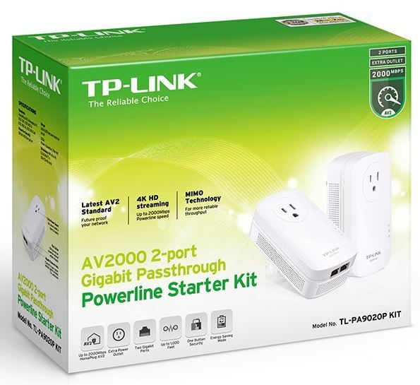 Tp-link powerline adapter av2000 manual