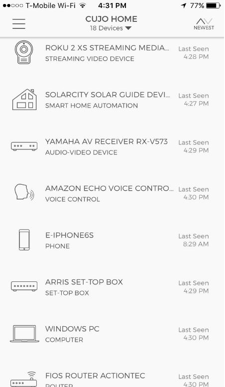 CUJO Smart Internet Security Firewall