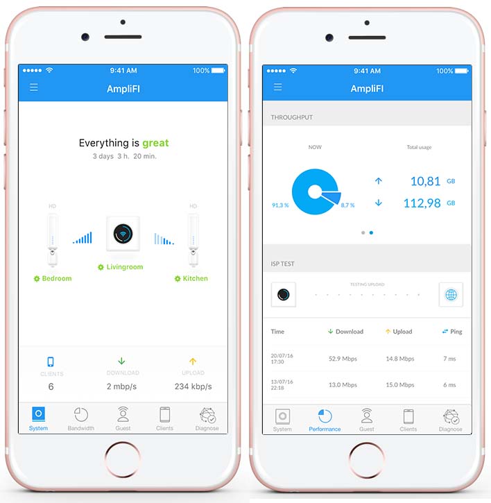 AmpliFi app