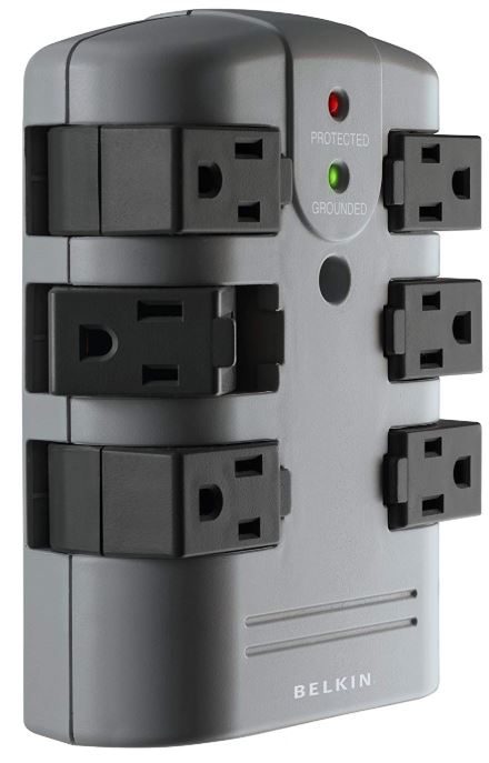 Belkin 6-Outlet Pivot-Plug