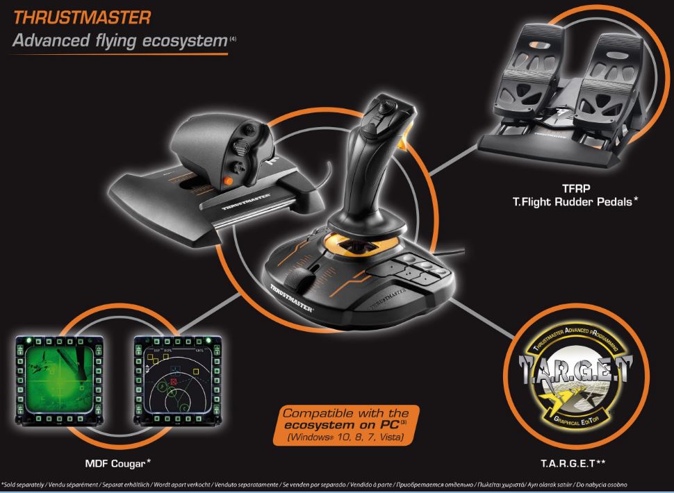 Thrustmaster VG T16000M FCS HOTAS Controller