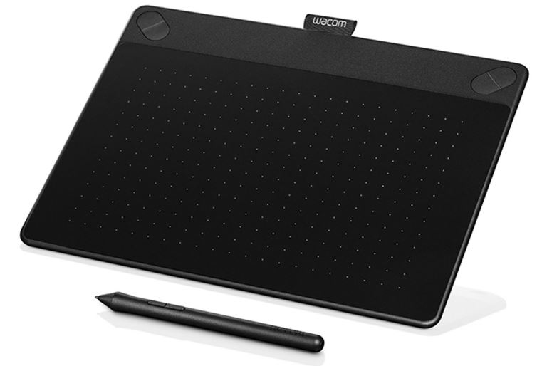 wacom intuos pen and touch small installation