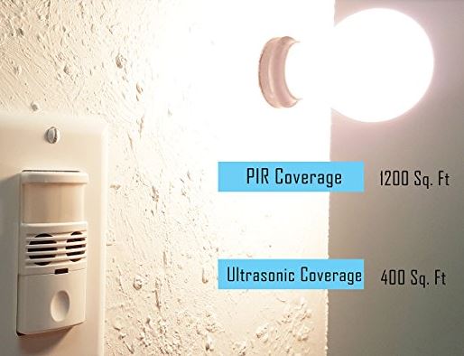 Enerlites MWOS Dual Technology Occupancy Sensor Switch