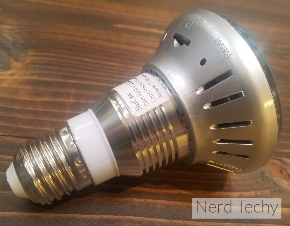 Nucam 720p HD Light Bulb Camera