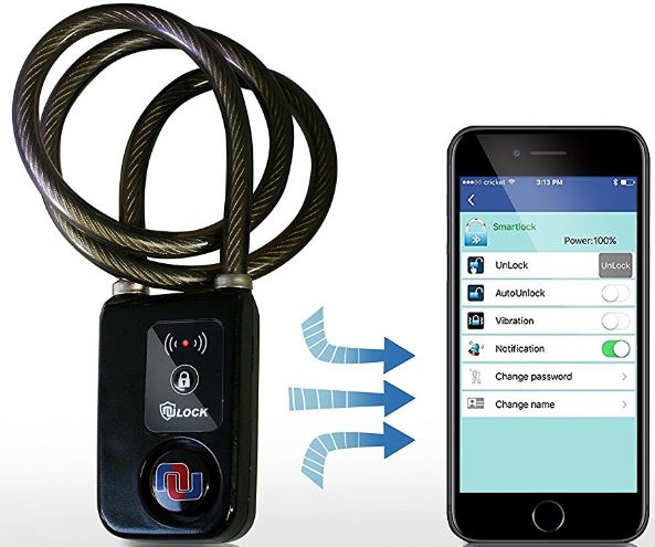 bluetooth travel lock