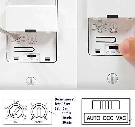 industrial motion sensor light switch