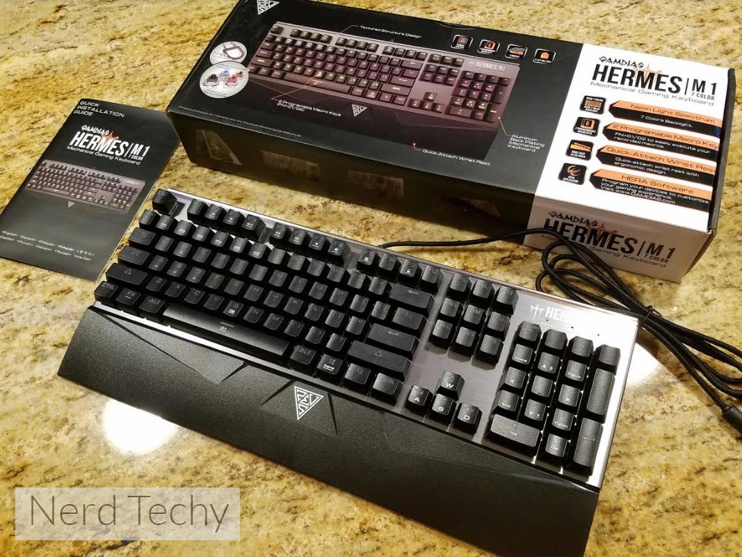 gamdias hermes m1 7 color mechanical gaming keyboard