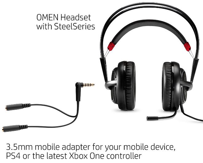 HP Omen Headset with SteelSeries