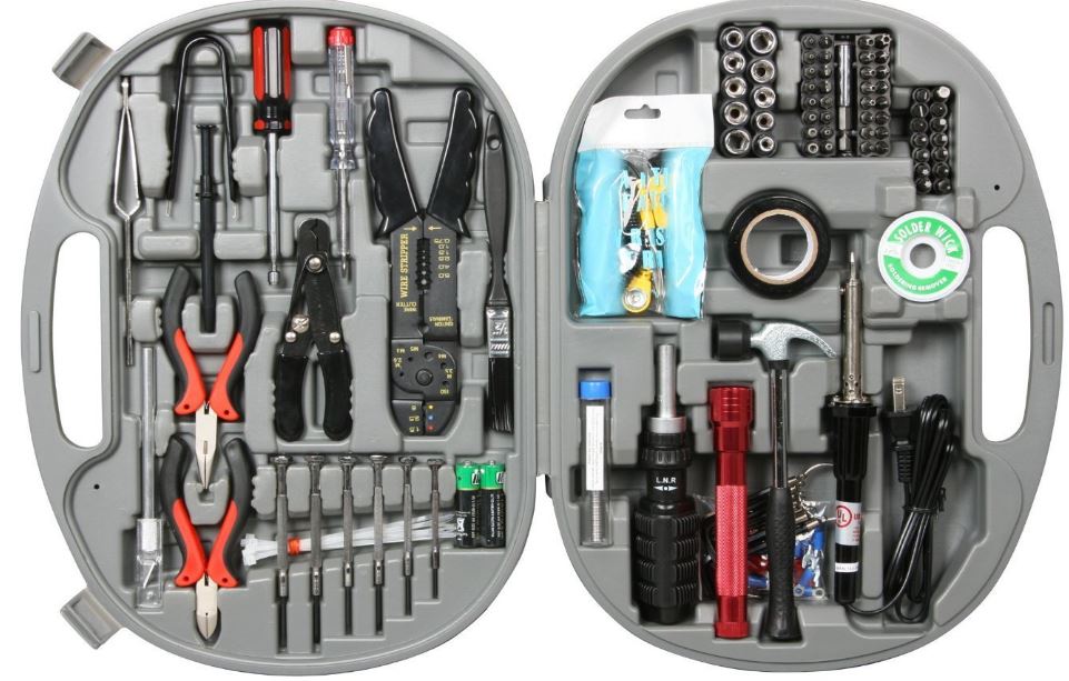 Best Computer Technician Repair Tool Kit 2020 Nerd Techy   Rosewill 146 Piece Tool Kit 1 