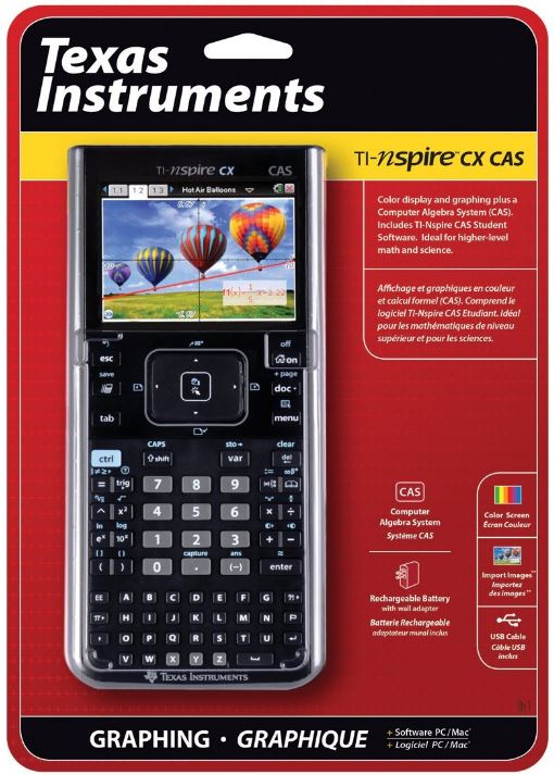 Texas Instruments Nspire CX CAS Graphing Calculator