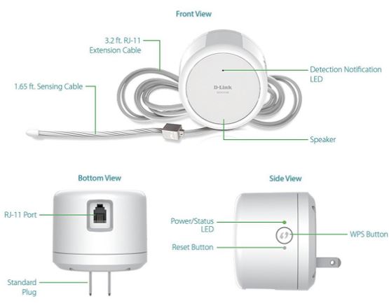 D-Link DCH-S160 WiFi Water Sensor