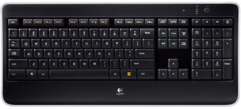 Logitech K800 Wireless Illuminated Keyboard