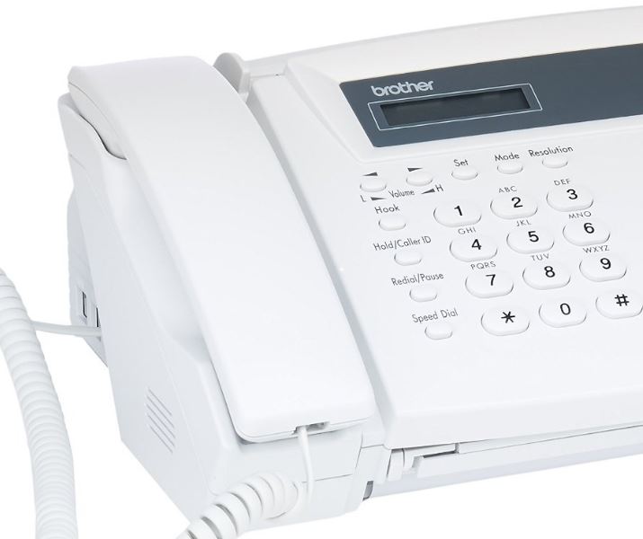 Телефон факс. Факс brother Fax-190. Brother Fax 222.