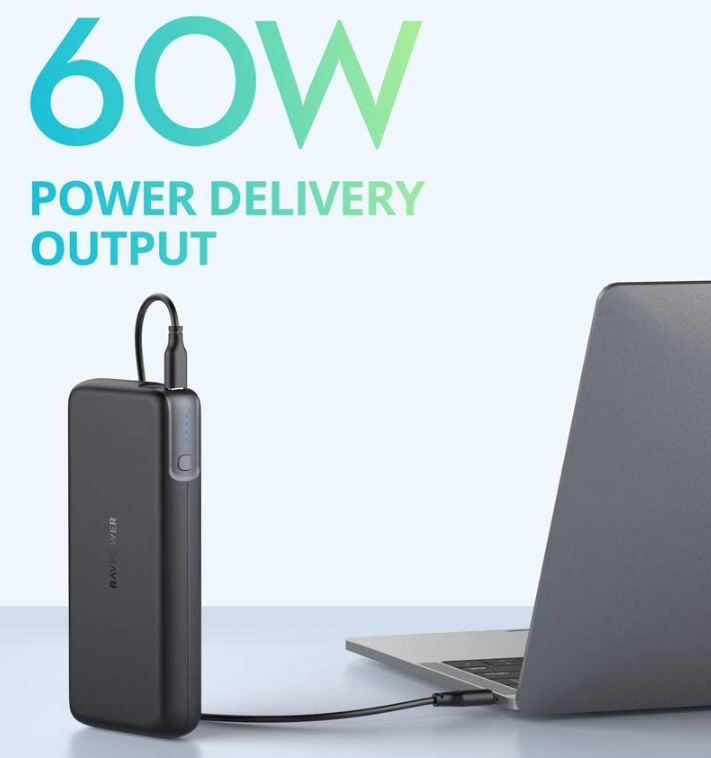 RAVPower 20000 mAh USB-C Power Bank
