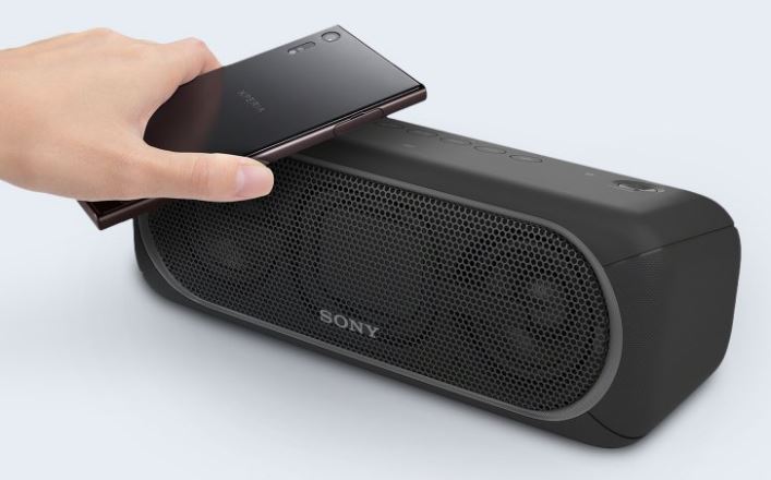 connecting sony srs xb40 to sony music center