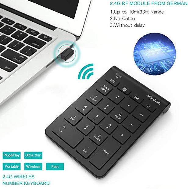 wireless numeric keypad for mac