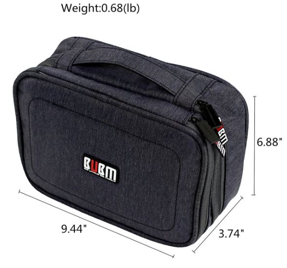 BUBM Electronics Travel Organizer