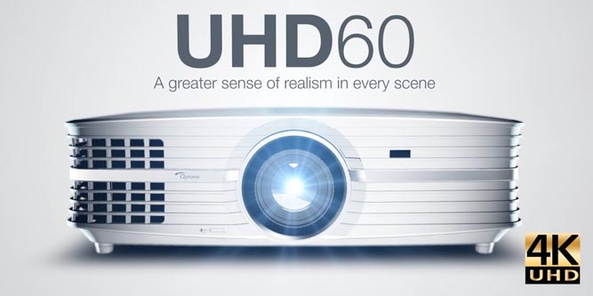4k ultra high definition home theater projector