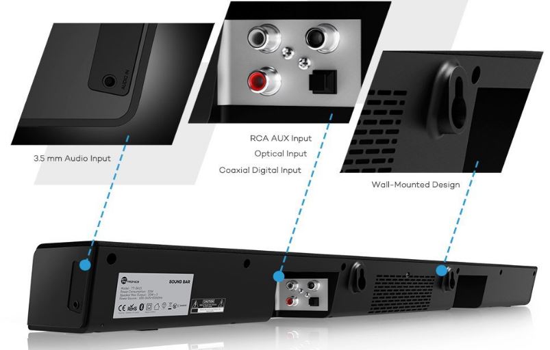 taotronics tv sound bar