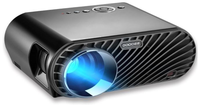 goodee portable outdoor movie projector