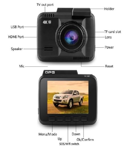 Kidcia Dash Cam