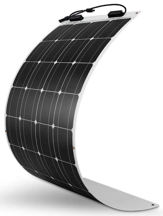 Renogy 100 Watt 12 Volt Extremely Flexible Monocrystalline Solar Panel