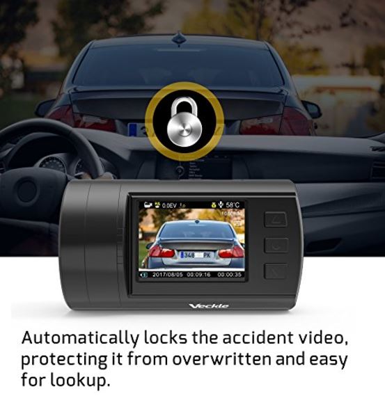 Veckle Dual Dash Cam