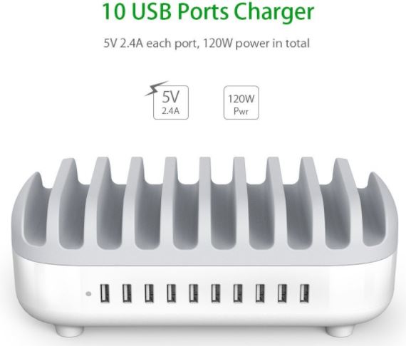 NTONPOWER Charging Station Dock and Organizer