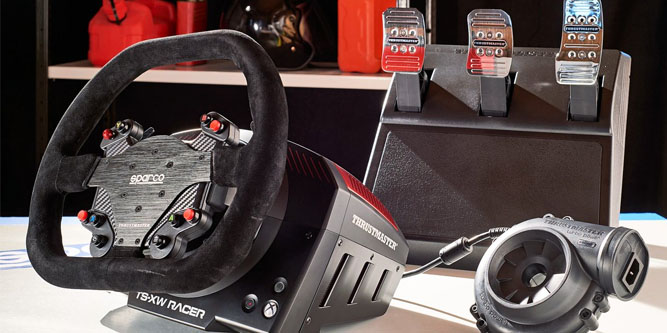Thrustmaster TS-XW Racer Sparco P310 Competition Mod: racing wheel
