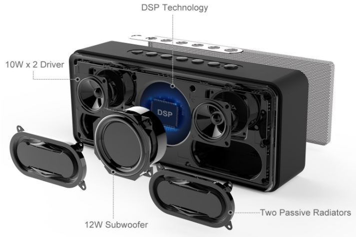 doss soundbox xl 32w review