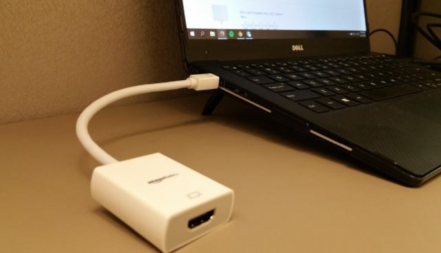 AmazonBasics Mini DisplayPort Thunderbolt to HDMI Adapter Passive