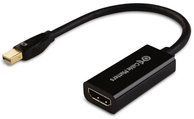 Cable Matters Passive Mini DisplayPort to HDMI Converter