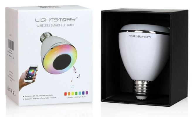 LightStory Bluetooth Light Bulb Speaker