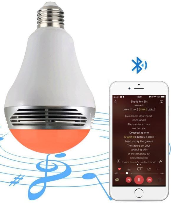 MagicLight Bluetooth Speaker Bulb