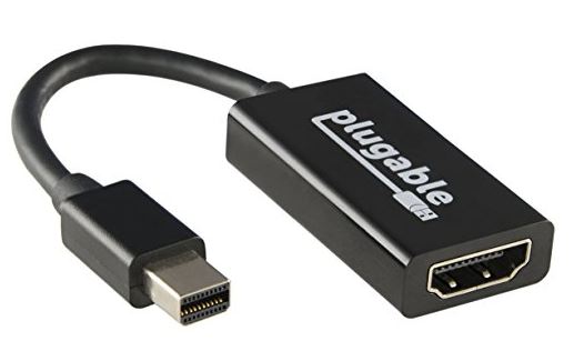 Pluggable Active Mini DisplayPort to HDMI Adapter